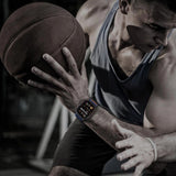 Tech-Protect Nylon Klem til Apple Watch 44 / 45 / 46 / 49 mm - Navy