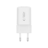 Tech-Protect NCM33W 2-port PD33W/QC3.0 vægoplader - hvid