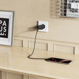 Tech-Protect NCM33W 2-port PD33W/QC3.0 vægoplader - sort