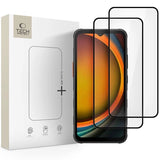 Tech-Protect Glass Fit+ Case 2-pack for Samsung Galaxy Xcover 7 / 7 Pro - Black