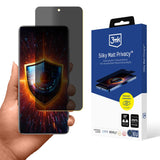 3mk Silky Matt Privacy Privacy Screen Protector til Vivo X200 Pro