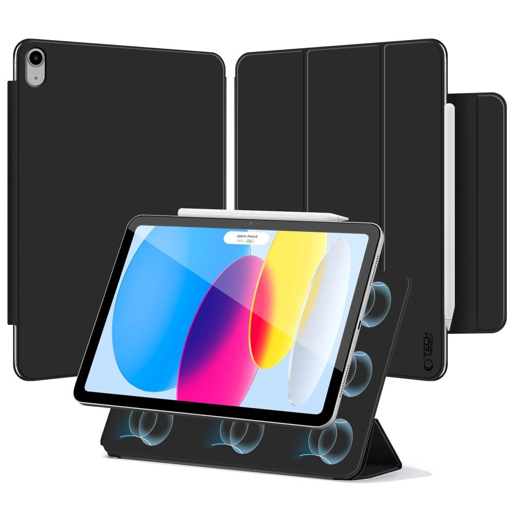 Tech-Protect Smartcase Magnetisk til iPad 10.9  2022 / iPad 11  2025 - sort