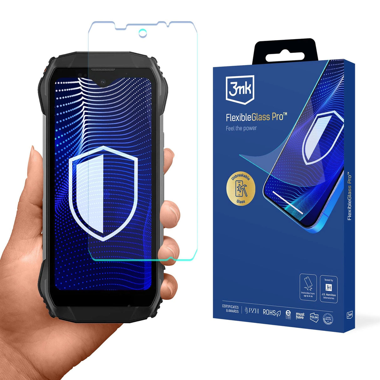 Hybridglas 3mk FlexibleGlass Pro på Blackview N6000 / N6000SE