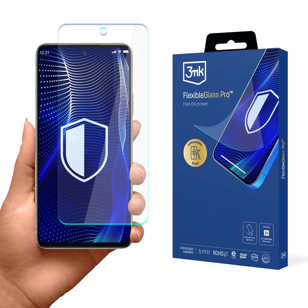 Hybrid glas 3mk FlexibleGlass Pro til Infinix Hot 50 4G