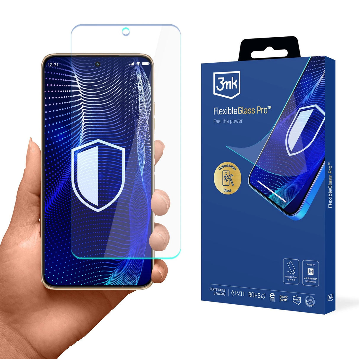 Hybrid glas 3mk FlexibleGlass Pro til Motorola Edge 50 Neo