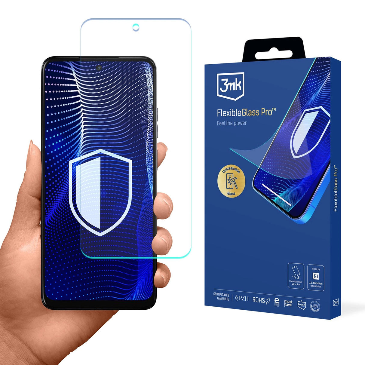 Hybridglas 3mk FlexibleGlass Pro til Motorola Moto E15
