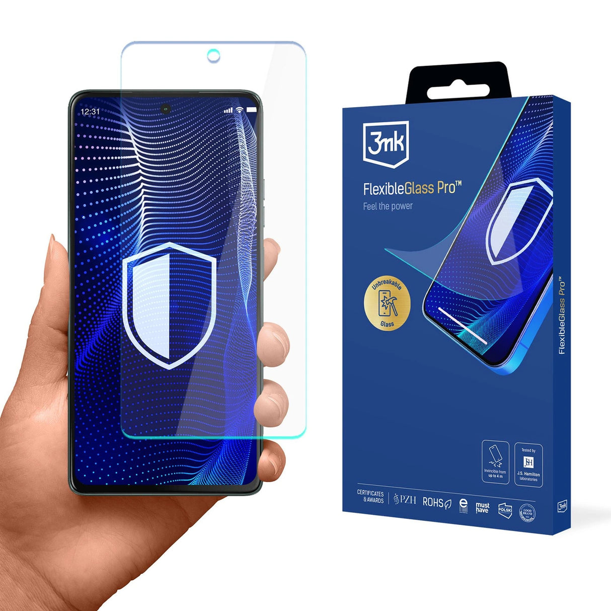 Hybridglas 3mk FlexibleGlass Pro til Motorola Moto G75