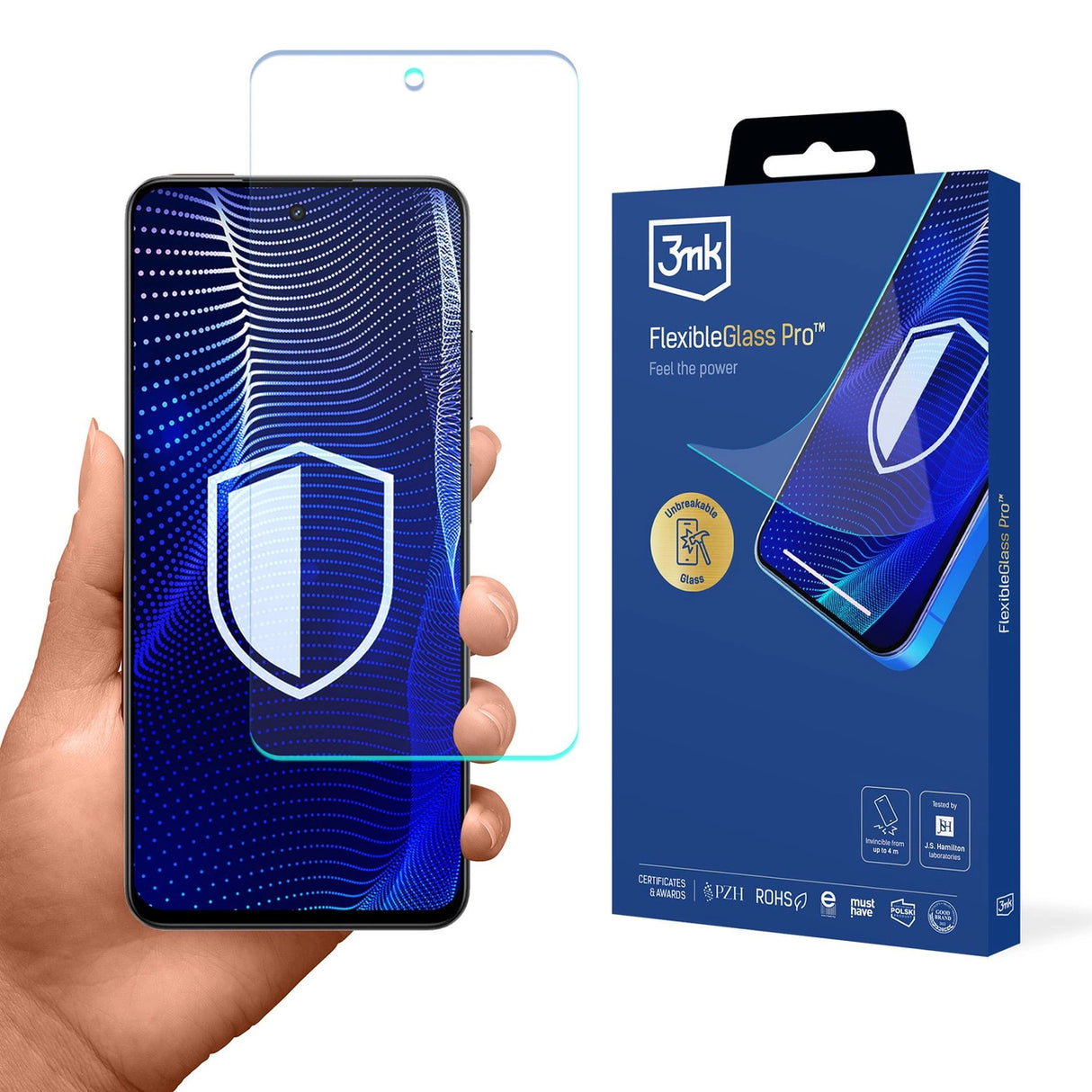 Hybridglas 3mk FlexibleGlass Pro på Realme 14x