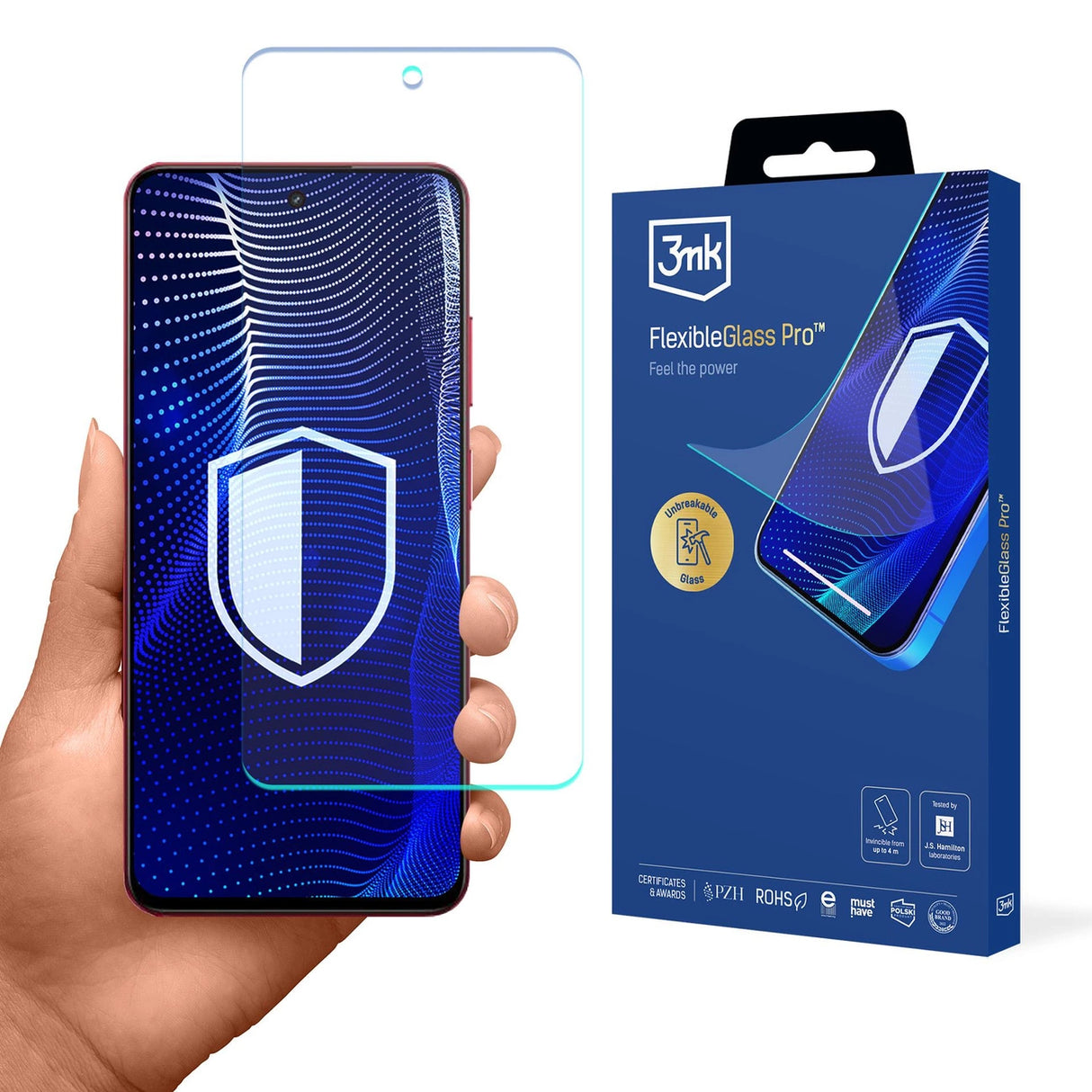 Hybridglas 3mk FlexibleGlass Pro til Realme V60 Pro