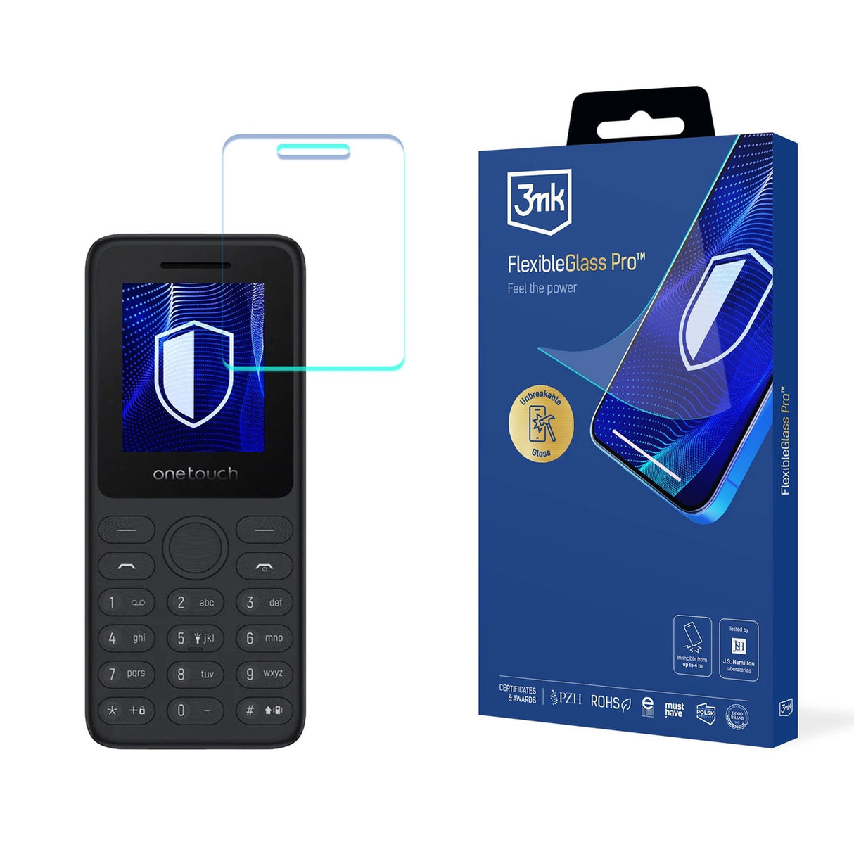 Hybridglas 3mk FlexibleGlass Pro til TCL onetouch 4021