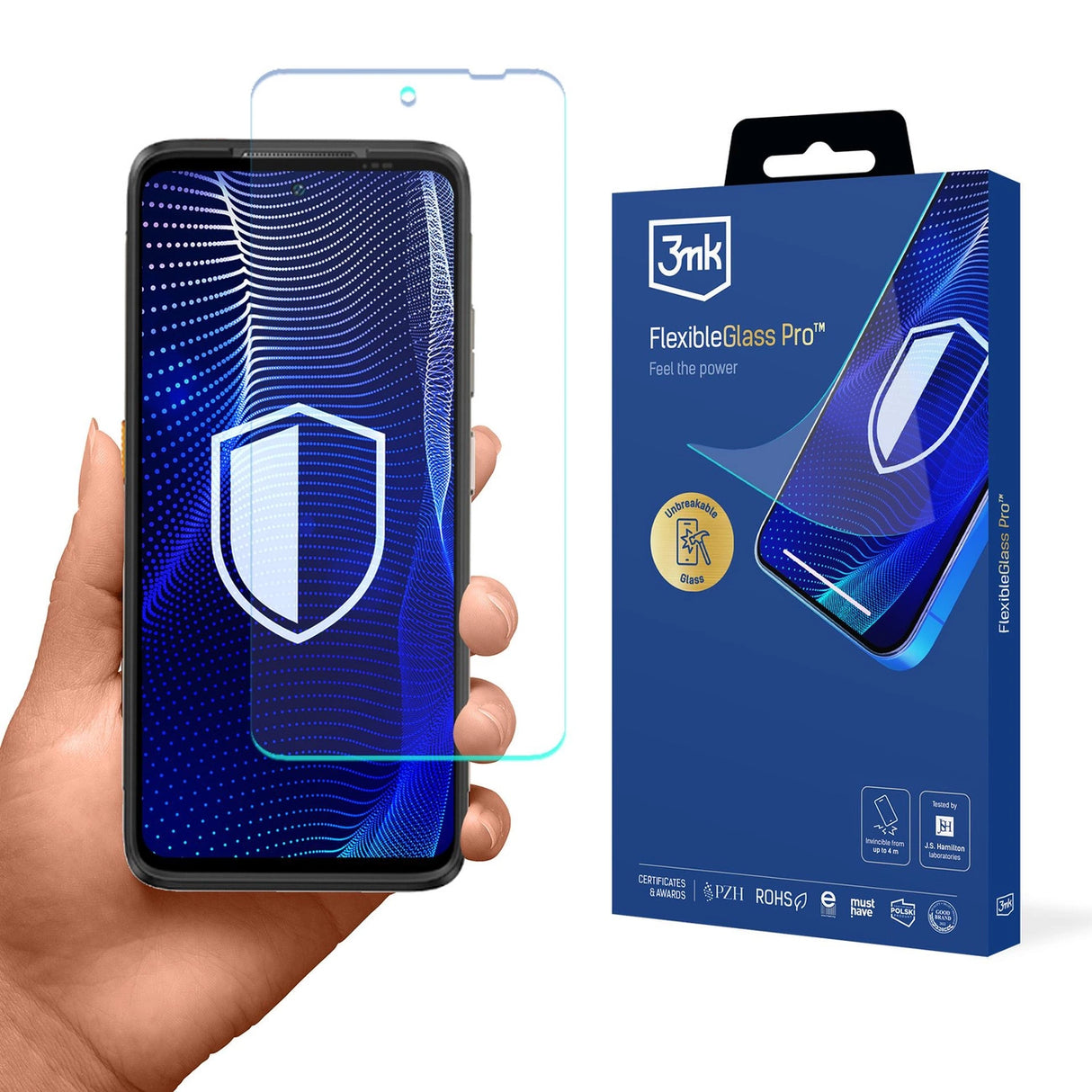 3mk FlexibleGlass Pro Hybrid Glass til Ulefone Armor 23 Ultra