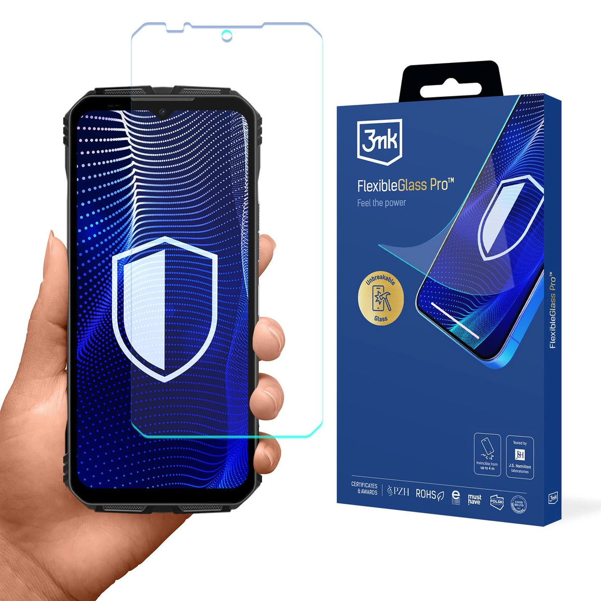 Hybridglas 3mk FlexibleGlass Pro til Doogee V Max Pro