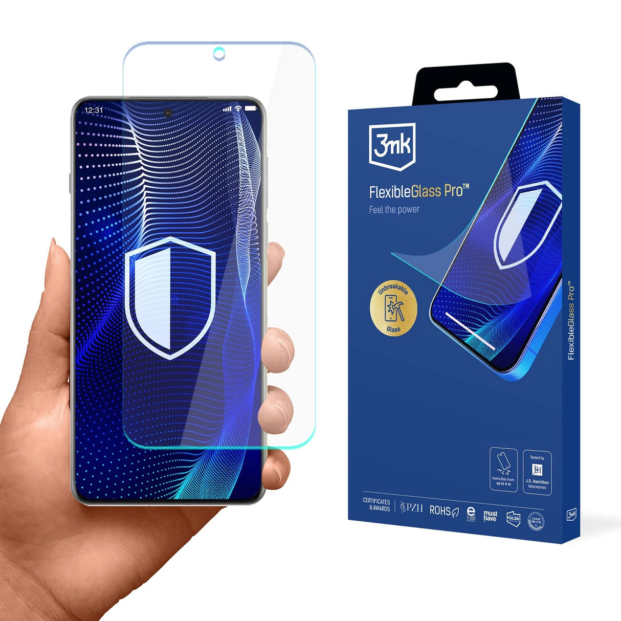 Hybridglas 3mk FlexibleGlass Pro på Oppo Find X8