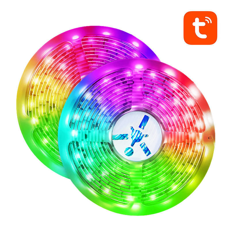 Smart WiFi RGB LED lysstrimmel NiteBird SL3 (2x5m), Tuya