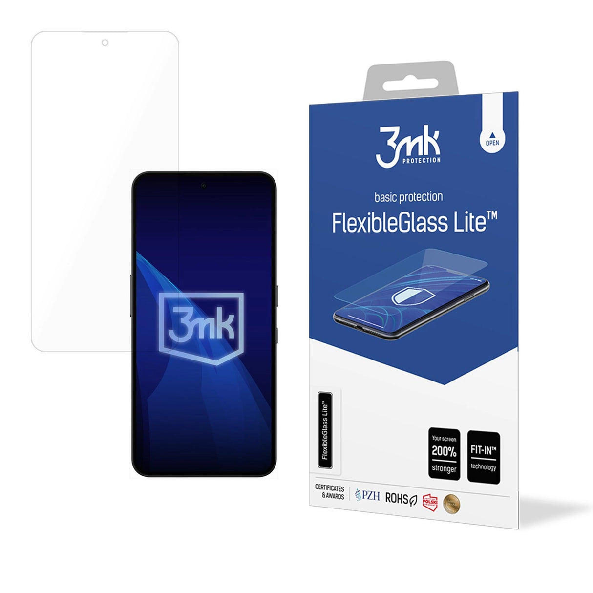 Hybridglas 3mk FlexibleGlass Lite på intet CMF Phone 2 Pro