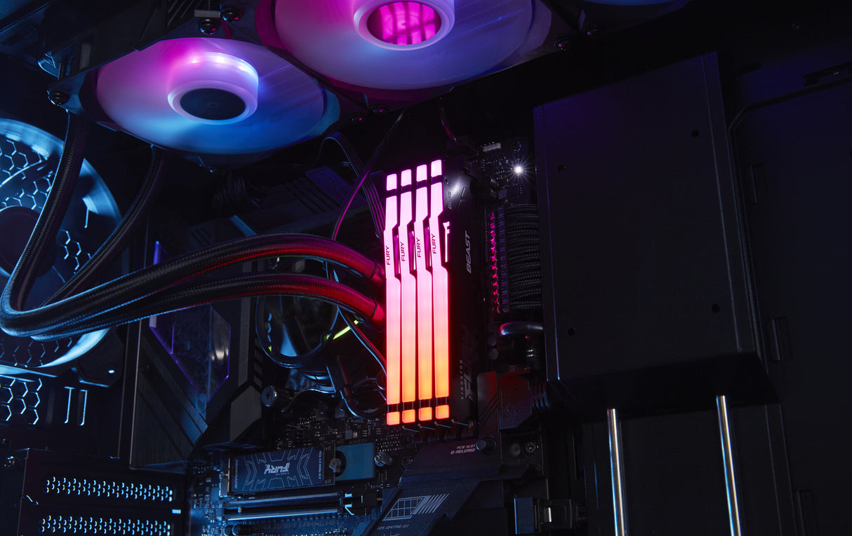 Kingston Technology FURY Beast 16 GB 5600 MT/s DDR5 CL36 DIMM (sæt med 2) RGB EXPO
