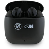 BMW M Metal M Logo Print ANC-ENC TWS Bluetooth-hovedtelefoner - sort