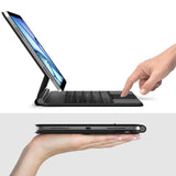 Tech-Protect Smartcase Magnetisk med tastatur til iPad Air 10.9  2020 / 2022 / iPad Air 11  2024 / 2025 - sort