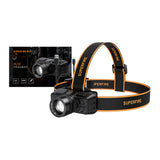Forlygter Superfire HL50, 150lm, USB