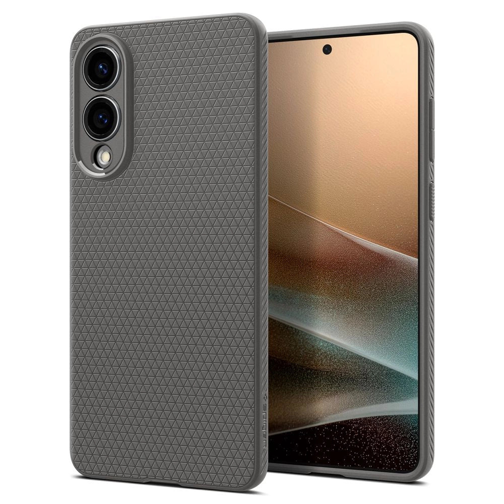 Spigen Liquid Air Case til Samsung Galaxy S25 Edge - Grå