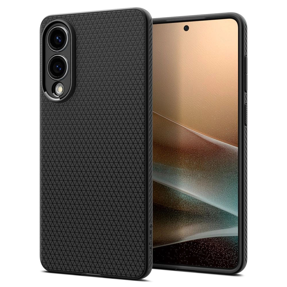 Spigen Liquid Air Case til Samsung Galaxy S25 Edge - sort