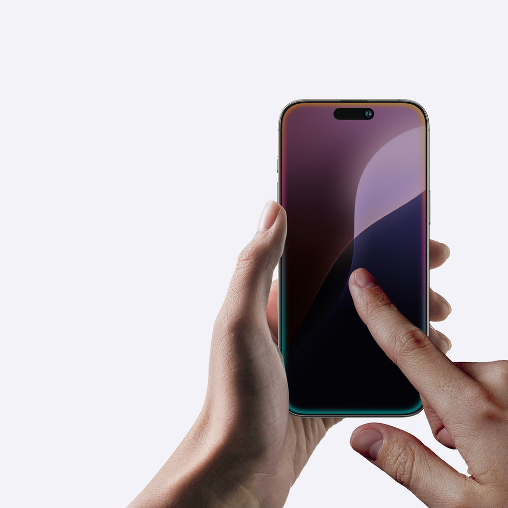 AmazingThing Titan privatlivsglas privatlivshærdet glas til iPhone 16