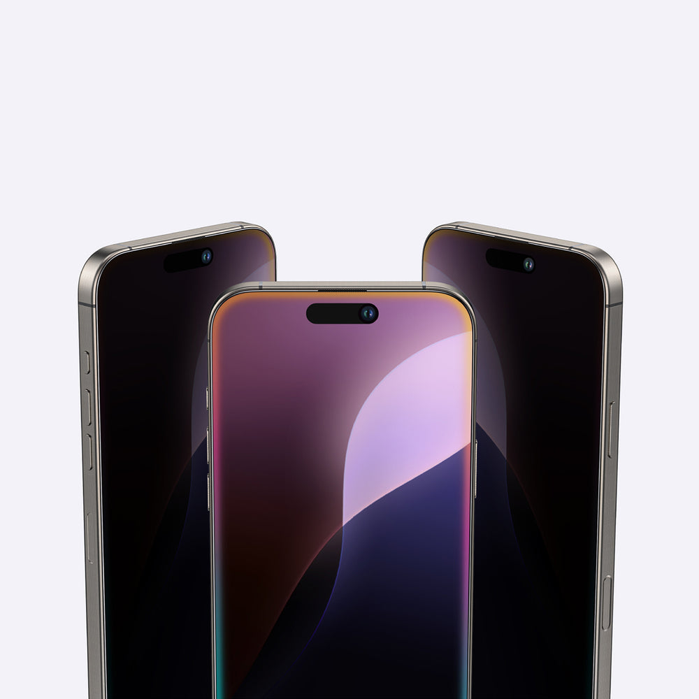 AmazingThing Titan privatlivsglas privatlivshærdet glas til iPhone 16 Pro Max