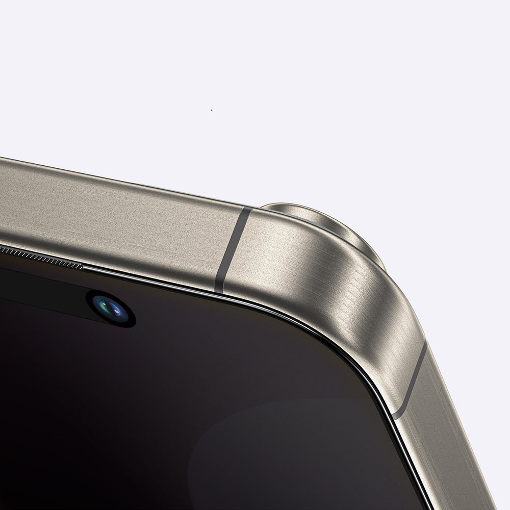 AmazingThing Titan privatlivsglas privatlivshærdet glas til iPhone 16 Pro Max