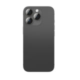 AmazingThing AR Aluminium 3 Lens Glass med Kamera Lens Frame til iPhone 16 Pro / 16 Pro Max - sort