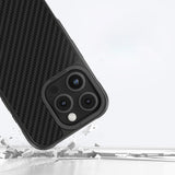 AmazingThing Titan Max Case med 1500D Aramid Fibre til iPhone 16 Pro - sort