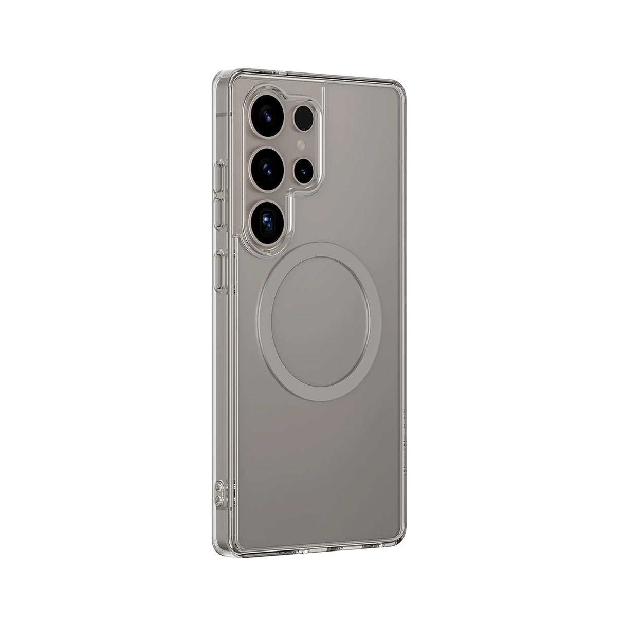 AmazingThing Minimal Mag Case med Magnetisk Ring til Samsung Galaxy S25 Ultra - Grå