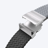 Sæt med 2 AmazingThing Blend-bånd til Apple Watch 45/46/49mm - Grå-Sort/Grå