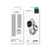 Sæt med 2 AmazingThing Blend-bånd til Apple Watch 45/46/49mm - Space Blue/Stellar