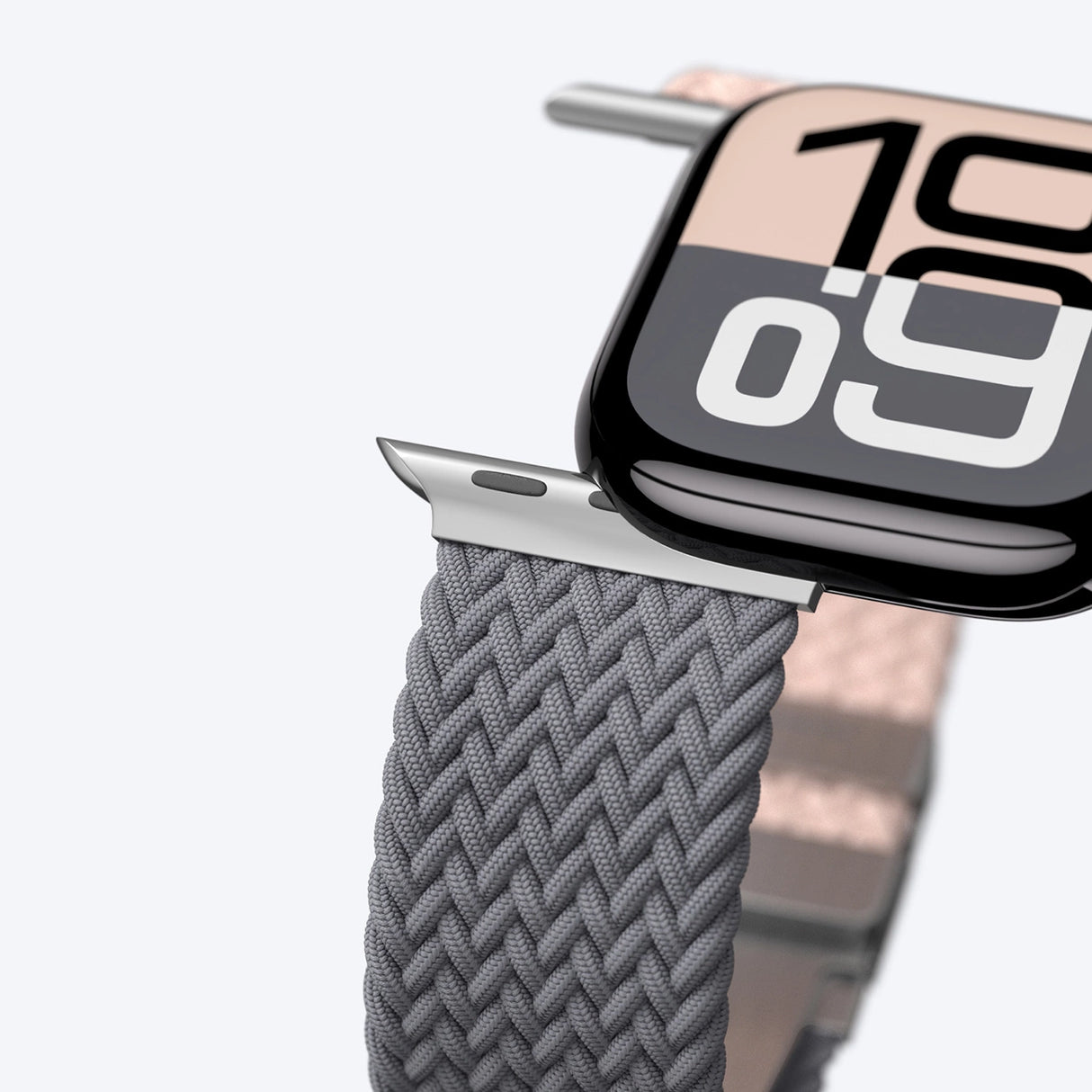 AmazingThing Blend Band Apple Watch 42mm 2-pakning - Pink-Grey/Pink