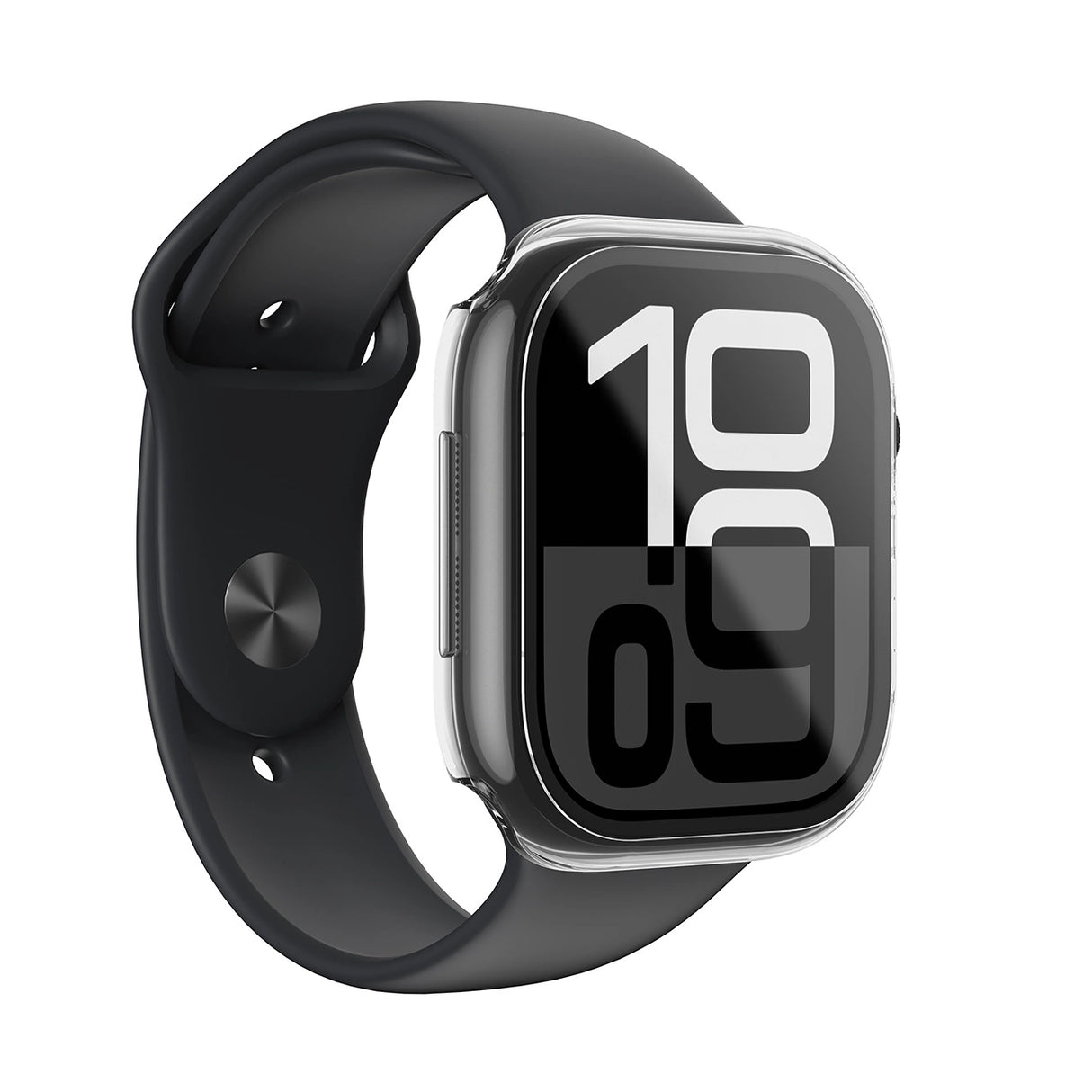 AmazingThing Radix Glass Case til Apple Watch 46mm - Clear