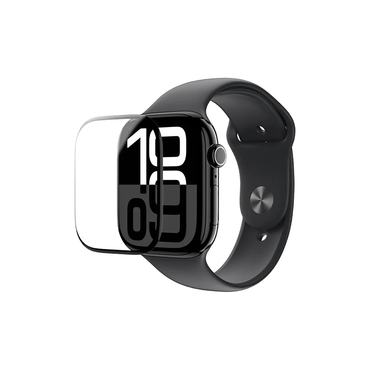AmazingThing Radix Film beskyttende film med sort ramme til Apple Watch 42mm