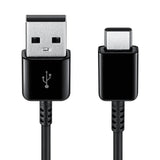 Samsung EP-DG950CBE USB-A - USB-C-kabel 1,2 m (bulk - udskiftningsemballage) - sort
