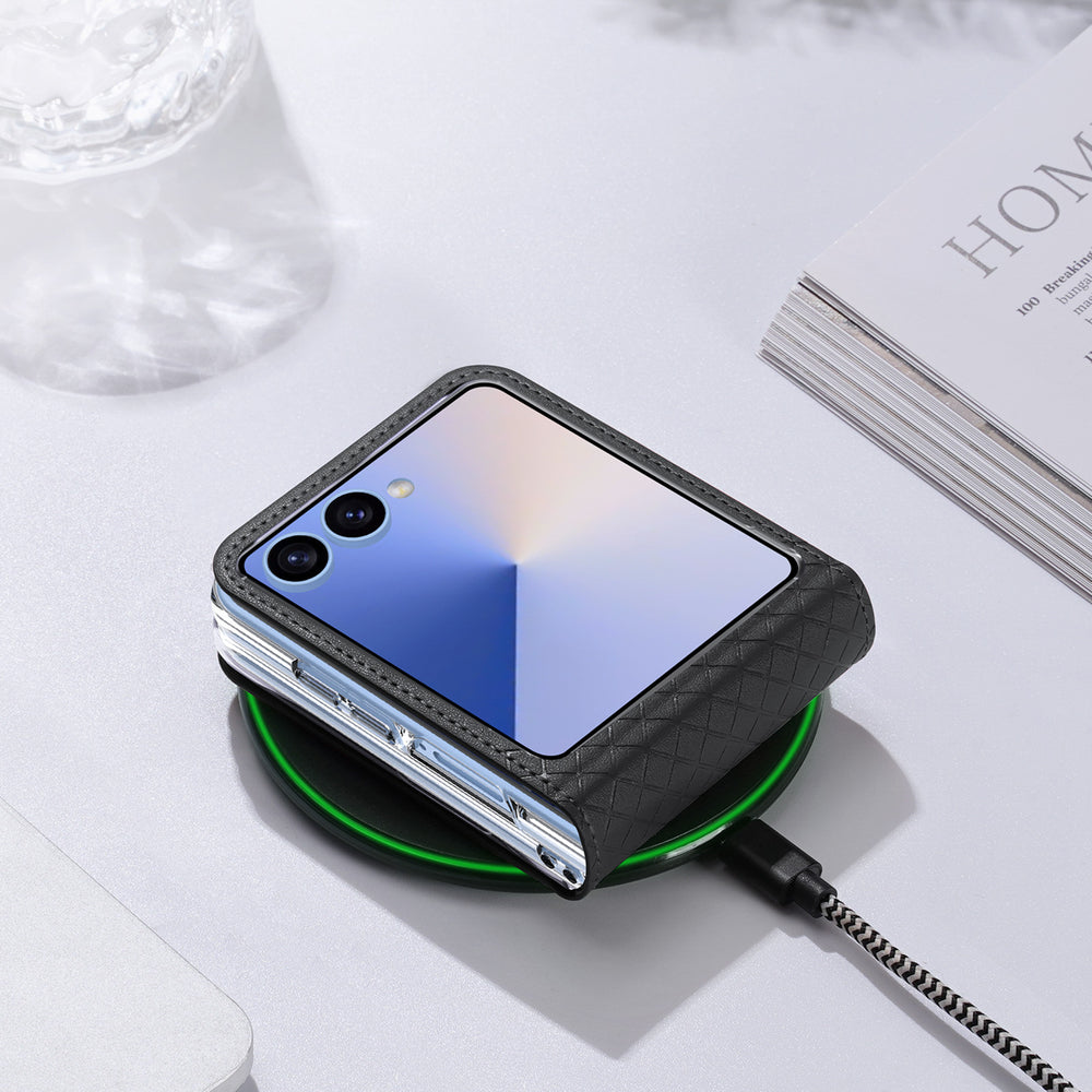 Dux Ducis Bril Case til Samsung Galaxy Z Flip 7 - sort