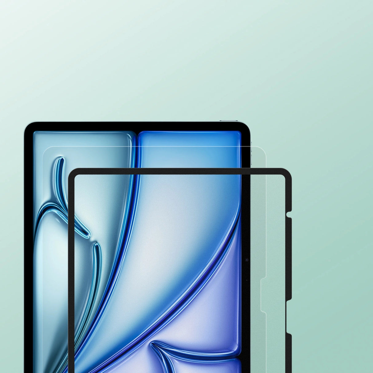 Dux Ducis Naad Paperlike Matte Screen Protector til iPad Air 13" (2024/2025) - med sort ramme