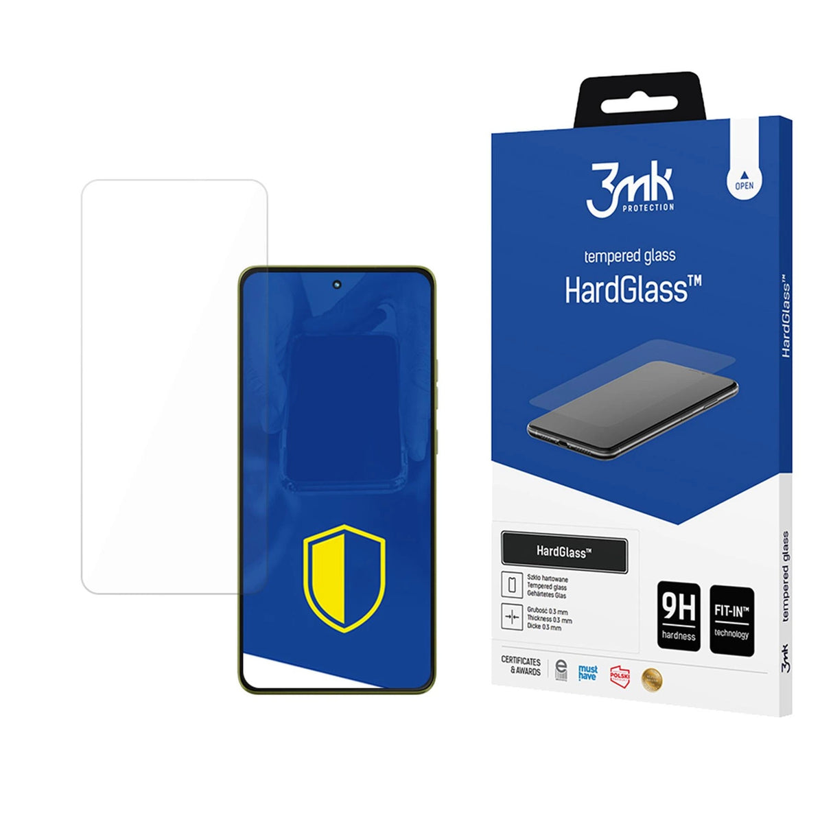 Hærdet glas 3mk HardGlass til Motorola Moto G86