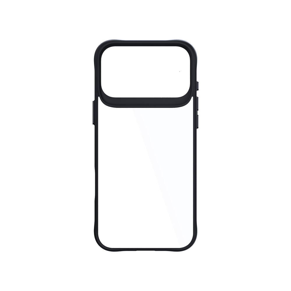 3mk Satin Armor Case+ til iPhone 17 Pro Max - gennemsigtigt sort