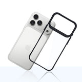 3mk Satin Armor Case+ til iPhone 17 Pro Max - gennemsigtigt sort