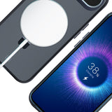 3mk Smoke Case Mag&Stand for iPhone Air - sort