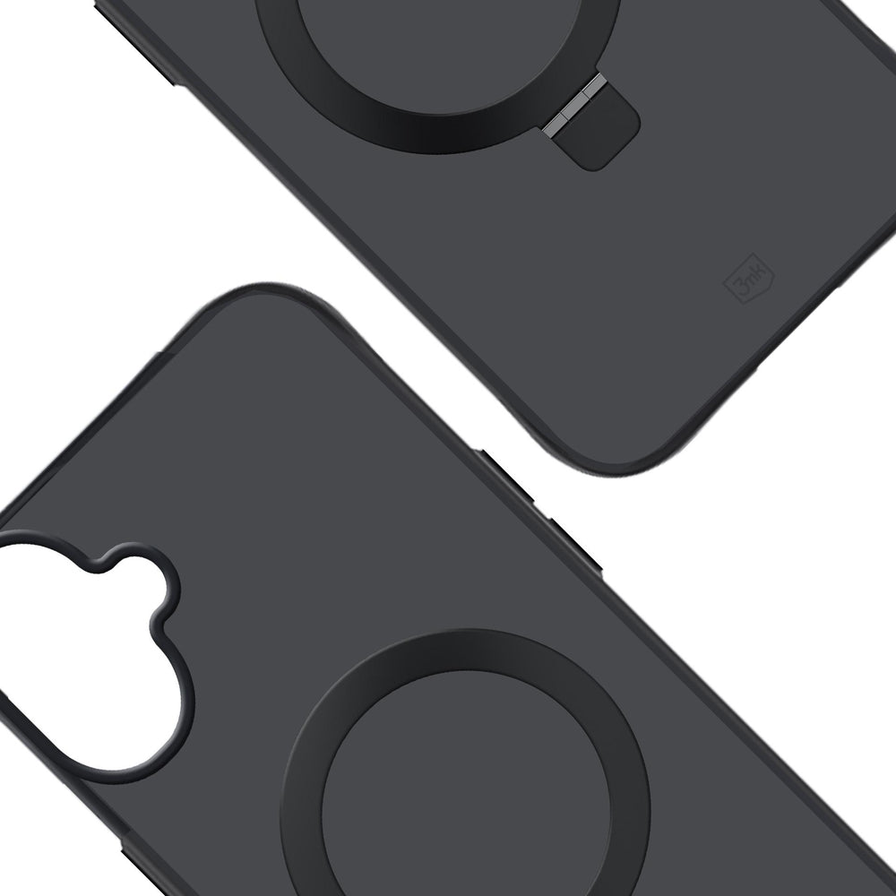 3mk Smoke Case Mag&Stand for iPhone 17 - sort