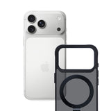 3mk Smoke Case Mag&Stand til iPhone 17 Pro - sort