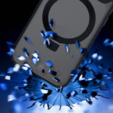 3mk Smoke Case Mag&Stand til iPhone 17 Pro Max - sort