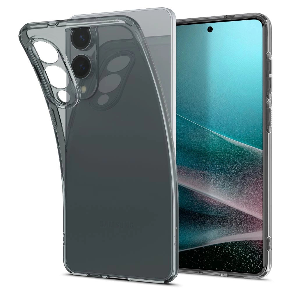 Spigen Liquid Crystal Case til Samsung Galaxy S25 Edge - Halvt gennemsigtig