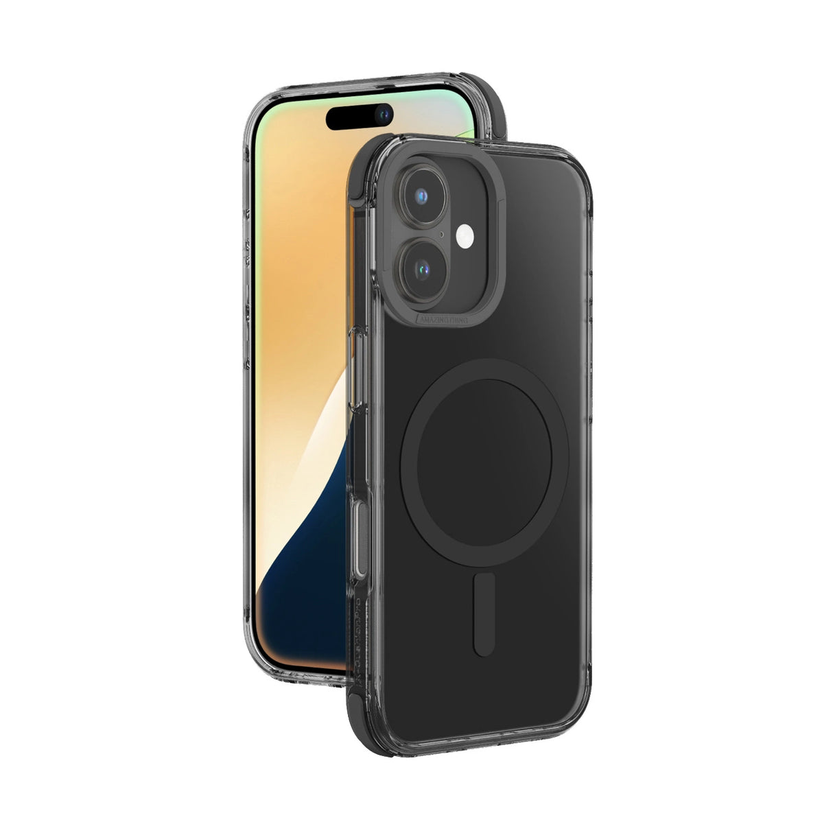 AmazingThing Omni Mag Case til iPhone 16 - sort