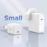Ugreen X512 20W GaN 1x USB-C Wall Charger - hvid