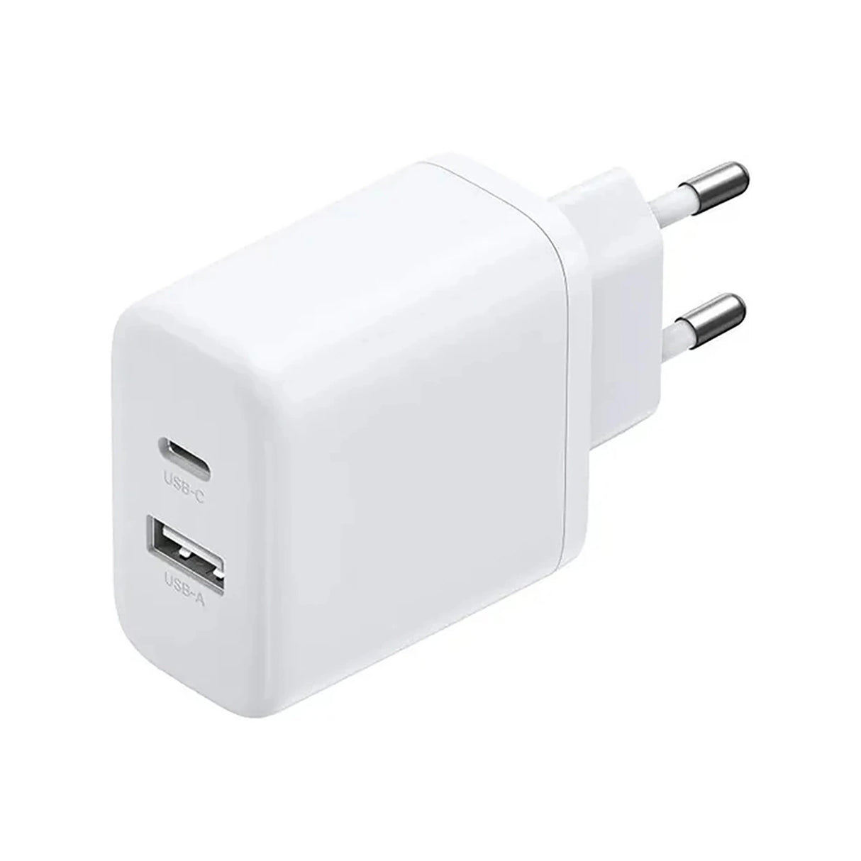 Ugreen X227 20W GaN Wall Charger 1x USB-A 1x USB-C - hvid
